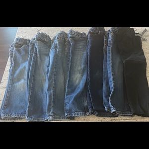 (8) Pairs of Boys Blue Jeans/Pants — Size 3T